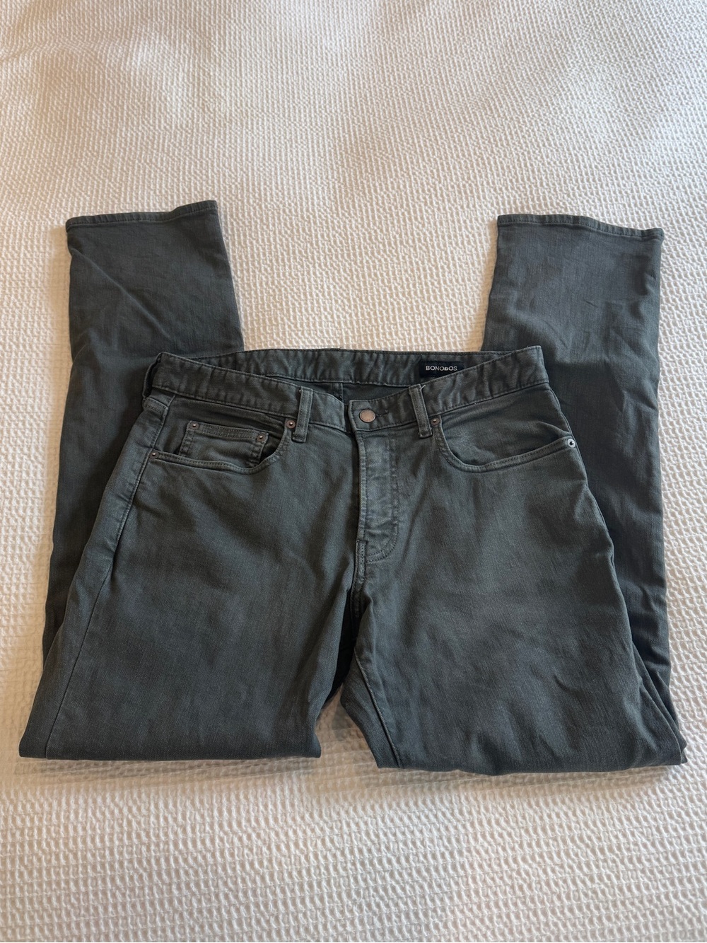 Bonobos Men's Slim Jeans - Charcoal